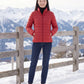 Short Ultra-Lightweight Puffer Jacket with Funnel Collar
