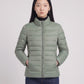 Short Ultra-Lightweight Puffer Jacket with Funnel Collar