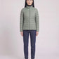 Short Ultra-Lightweight Puffer Jacket with Funnel Collar