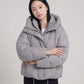 Cropped Hooded Puffer Jacket