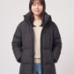 Extra-Long Puffer Jacket with Detachable Hood