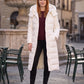 Extra-Long Hooded Puffer Jacket with Belt