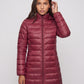 Lightweight Fitted Puffer Jacket with Detachable Hood