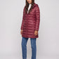 Lightweight Fitted Puffer Jacket with Detachable Hood