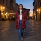 Lightweight Fitted Puffer Jacket with Detachable Hood