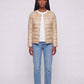 Lightweight Puffer Jacket with Convertible Collar