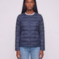 Lightweight Puffer Jacket with Convertible Collar