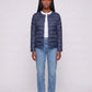 Lightweight Puffer Jacket with Convertible Collar