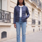 Lightweight Puffer Jacket with Convertible Collar