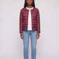 Lightweight Puffer Jacket with Convertible Collar