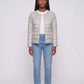 Lightweight Puffer Jacket with Convertible Collar