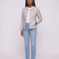 Lightweight Puffer Jacket with Convertible Collar