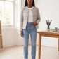 Lightweight Puffer Jacket with Convertible Collar