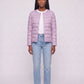 Lightweight Puffer Jacket with Convertible Collar