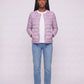 Lightweight Puffer Jacket with Convertible Collar