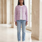 Lightweight Puffer Jacket with Convertible Collar