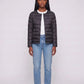 Lightweight Puffer Jacket with Convertible Collar