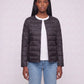 Lightweight Puffer Jacket with Convertible Collar