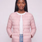 Lightweight Puffer Jacket with Convertible Collar