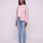 Lightweight Puffer Jacket with Convertible Collar