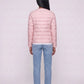 Lightweight Puffer Jacket with Convertible Collar