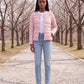 Lightweight Puffer Jacket with Convertible Collar