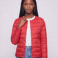 Lightweight Puffer Jacket with Convertible Collar