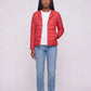 Lightweight Puffer Jacket with Convertible Collar