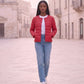 Lightweight Puffer Jacket with Convertible Collar