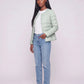 Lightweight Puffer Jacket with Convertible Collar