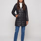 Lightweight Fitted Puffer Jacket with Detachable Hood