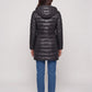 Lightweight Fitted Puffer Jacket with Detachable Hood