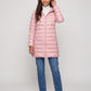 Lightweight Fitted Puffer Jacket with Detachable Hood