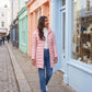 Lightweight Fitted Puffer Jacket with Detachable Hood