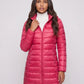 Lightweight Fitted Puffer Jacket with Detachable Hood