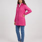 Lightweight Fitted Puffer Jacket with Detachable Hood