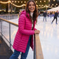 Lightweight Fitted Puffer Jacket with Detachable Hood