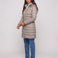 Lightweight Fitted Puffer Jacket with Detachable Hood