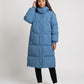 Long Hooded Puffer Jacket