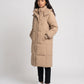 Long Hooded Puffer Jacket