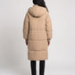 Long Hooded Puffer Jacket