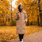 Long Hooded Puffer Jacket