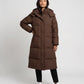 Long Hooded Puffer Jacket
