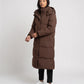 Long Hooded Puffer Jacket