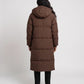 Long Hooded Puffer Jacket