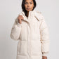 Long Hooded Puffer Jacket
