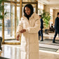 Long Hooded Puffer Jacket