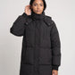 Long Hooded Puffer Jacket