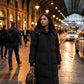 Long Hooded Puffer Jacket