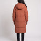 Long Hooded Puffer Jacket